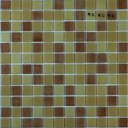 Мозаика стеклянная смесь Mix 504/101/506 25x25 Vidrepur (на сцепке)