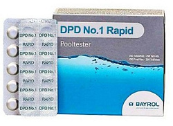 Таблетки для бассейна DPD №1/Rapid (Pooltester) (10 штук)